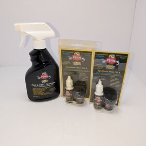 Penn Rod & Reel Cleaner and 2 Packs of Reel Oil & Precision Reel Greece
